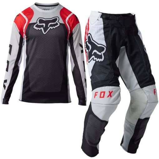 2024 Fox AIRLINE SENSORY Motocross Gear FLO RED