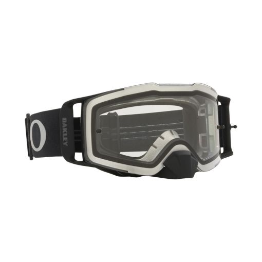 Oakley Frontline Motocross Goggles Tuff Blocks Black gunmetal Clear Lens
