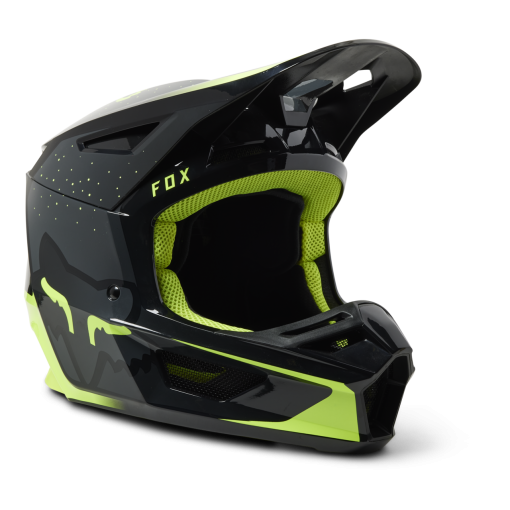 2023 Fox V2 VIZEN Motocross Helmet ECE (Flo Yellow)