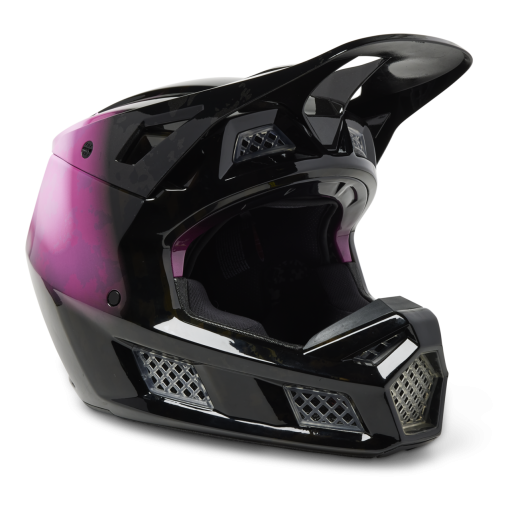 2023 Fox V3 RS DETONATE Motocross Helmet ECE (Black)