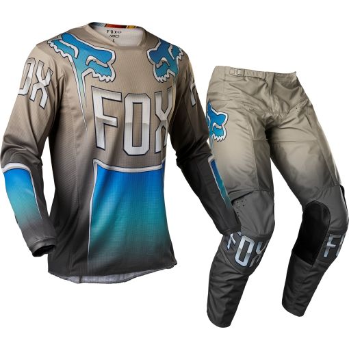 2022 SPRING Fox 180 CNTRO Motocross Gear BLUE GREY