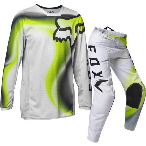 2023 Fox 180 YOUTH Motocross Gear TOXSYK Yellow Flo