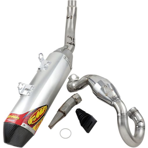 FMF 4.1 RCT Exhaust System GAS GAS MC/EX350F 2021> Carbon END Stainless Steel 