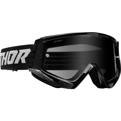 Thor Combat Sand Motocross Goggles Racer Black Grey