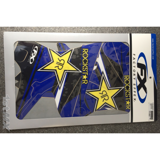 FX Yamaha Team Rockstar YZ125 YZ250 2015 - 18 Motocross Graphics Kit
