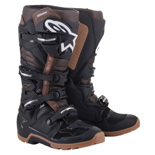 Alpinestars Tech 7 Enduro Boots Black Dark Brown