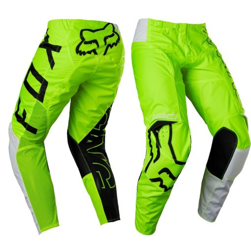 2022  Fox Youth 180 SKEW Motocross Pants (Flo Yellow)