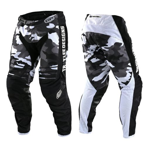 2021\ FALL Troy Lee Designs TLD FORMULA TLD GP Youth Kids Motocross Pants CAMO BLACK GREY 