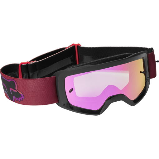 Fox Main VENZ Kids Youth Motocross Goggles - SPARK FLO RED
