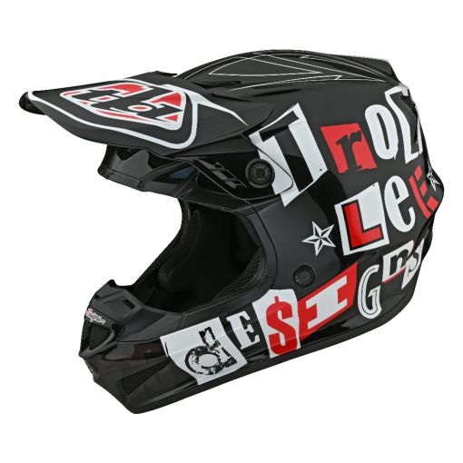 2021 FALL Troy Lee Designs TLD GP Motocross Helmet ANARCHY BLACK RED