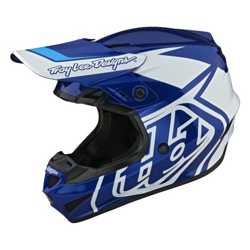 2024 Troy Lee Designs TLD Motocross GP Helmet (Overload Blue / White)