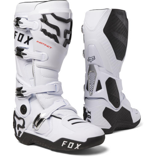 2024 Fox Instinct Motocross Boots (White)