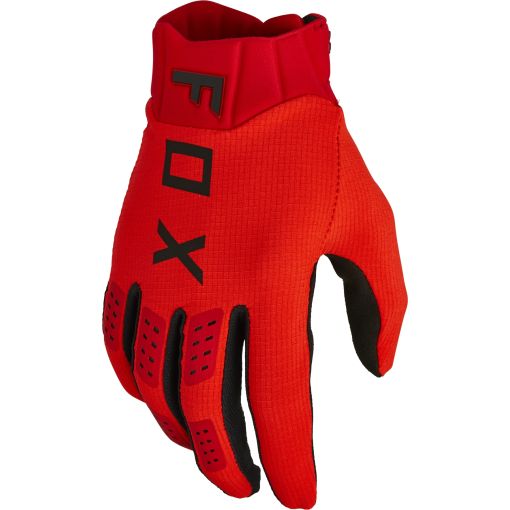 2023 Fox Flexair Motocross Gloves (Flo Red)