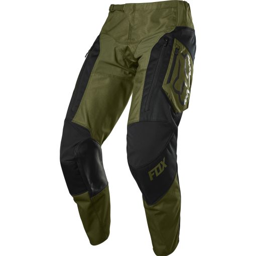 Fox ** Legion LT Motocross Pants - BLACK (Fatigue Green)