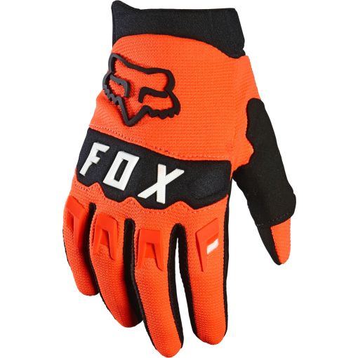 2023 Fox Youth Dirtpaw Motocross Gloves (Flo Orange)