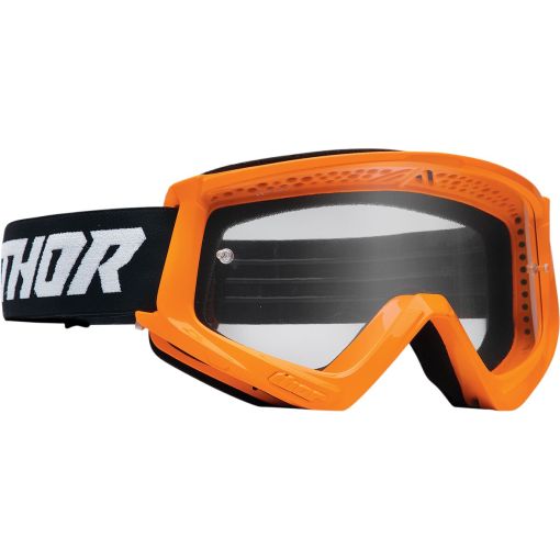 2023 Thor Youth Motocross Goggle Combat Fl Orange/Black