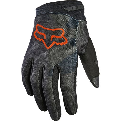 2022 Fox 180 TREV Motocross Gloves (Black Camo)