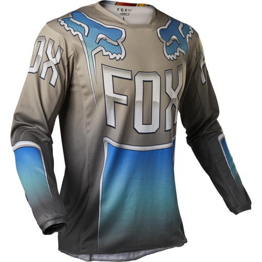 2022 Spring Fox 180 CNTRO Motocross Jersey (Blue/Grey)