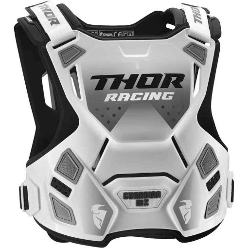 2023 Thor Youth Motocross Guardian Chest Guard MX (No Arms) White/Black