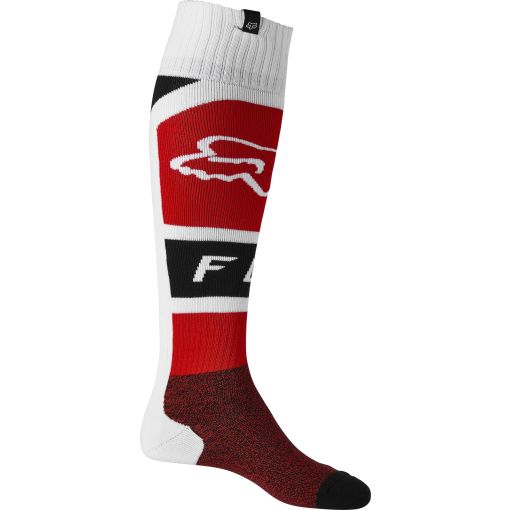2022// Fox LUX FRI Thin Motocross Socks (Flo Red)