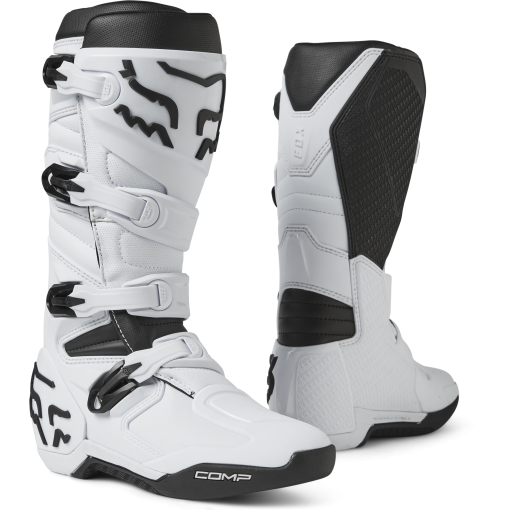 2024  Fox Comp Motocross Boots (White)