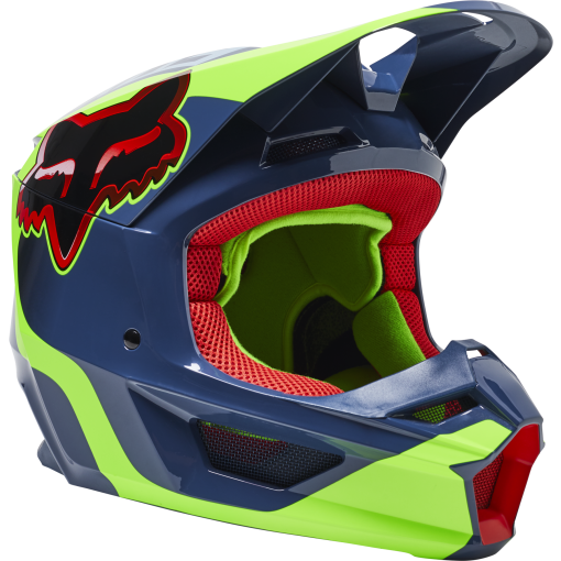 SPRING 2022 Fox V1 VENZ Motocross Helmet ECE (Dark Indigo)