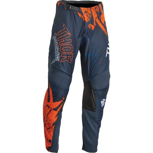 2023  Thor Youth Motocross Pants Sector Gnar Midnight/Orange