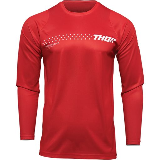 2023 Thor Motocross Jersey Sector Minimal Red