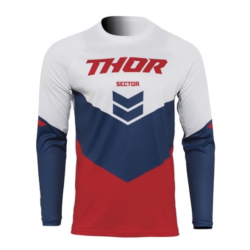 2022/ Thor Sector CHEV Motocross Youth Jersey RED NAVY