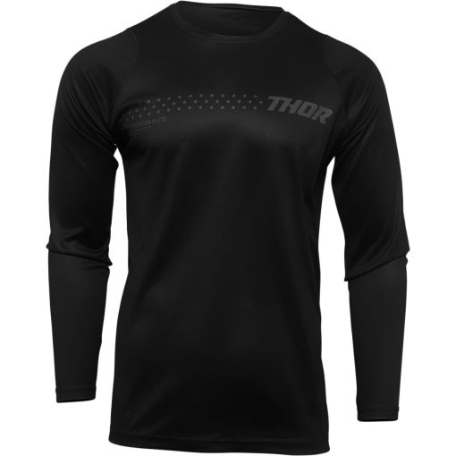2024 Thor Youth Motocross Jersey Sector Minimal Black