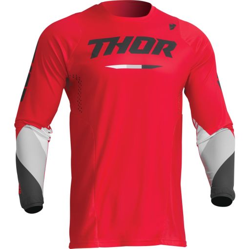 2023  Thor Youth Motocross Jersey Pulse Tactic Red