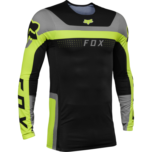 *2023 Fox Flexair EFEKT Motocross Jersey (Flo Yellow)