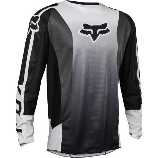 2023 Fox 180 LEED Motocross Jersey (Black/White)