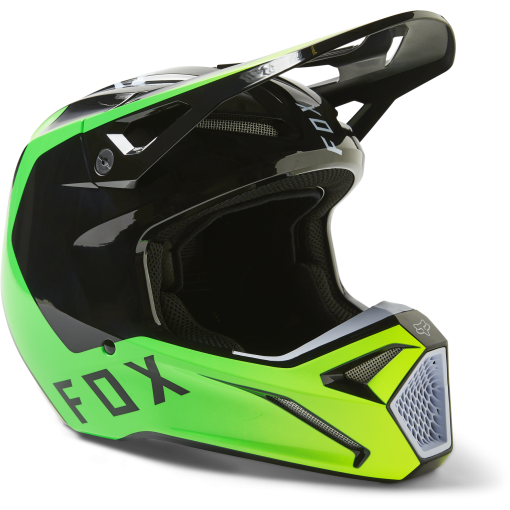 2023 Fox V1 DPTH Motocross Helmet DOT ECE (Black)