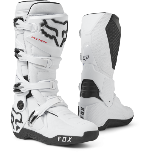 2024 Fox Motion Motocross Boots (White)