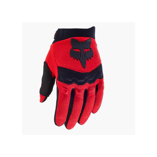 2024 Fox Youth Dirtpaw Motocross Gloves (Flo Red)