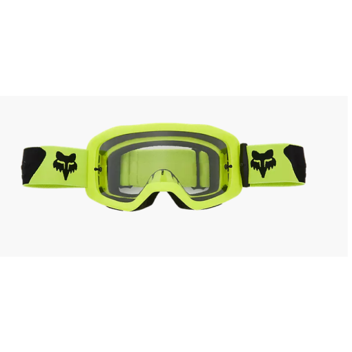 2024 Fox Youth Main Core Motocross Goggles (Flo Yellow)