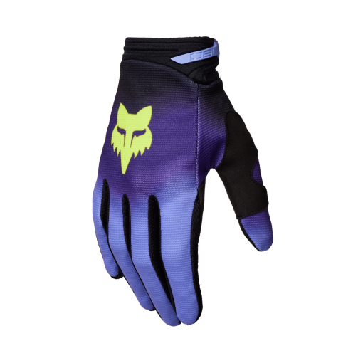 2024 Spring Fox 180 Interfere Motocross Gloves Black Blue