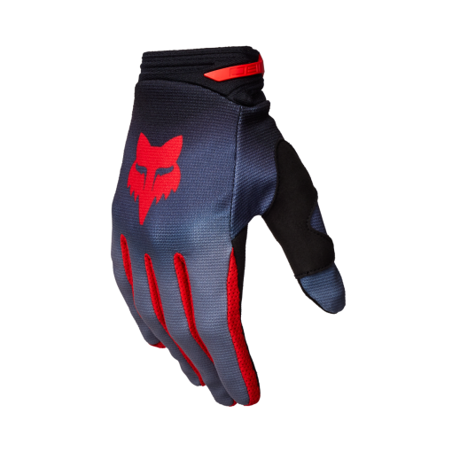 2024 Spring Fox 180 Interfere Youth Motocross Gloves Grey Red