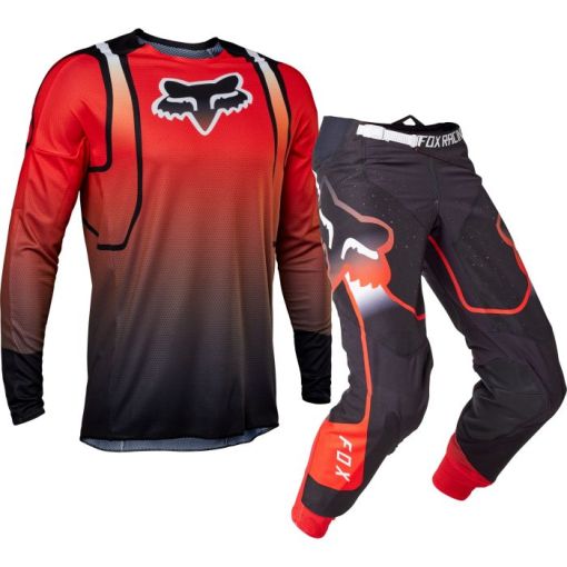 2023 Fox Youth 360 VIZEN Motocross Gear (Flo Red)