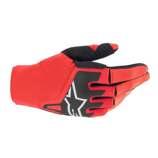 2024 Alpinestars Techstar Motocross Gloves MARS RED BLACK 