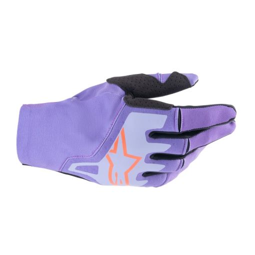 2024 Alpinestars Techstar Motocross Gloves PURPLE BLACK 