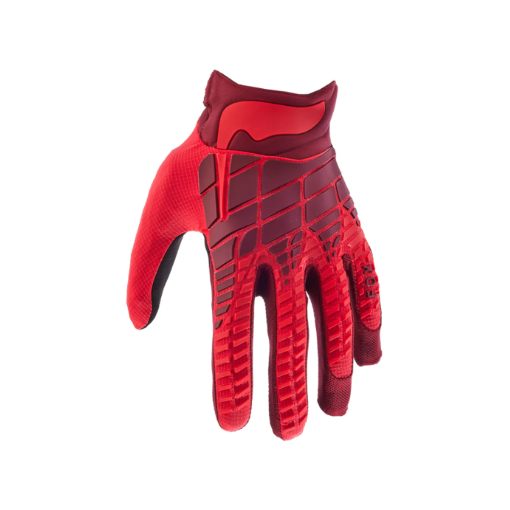 2024 Fox 360 Motocross Gloves (Flo Red)
