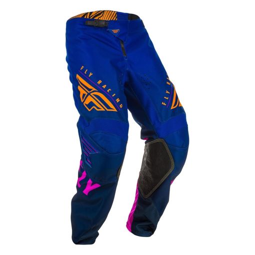 2020 Fly Racing Kinetic K220 Youth Kids Motocross Pants Midnight Blue Orange 24" ONLY