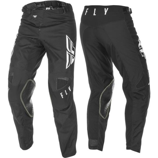 Fly Racing 2021 Kinetic K121 Motocross Pants Black White