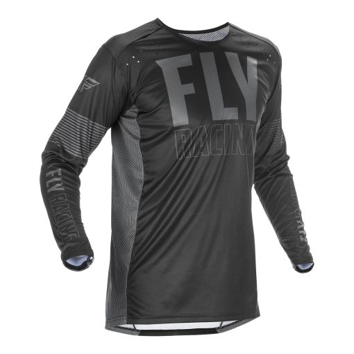 2021 Fly Racing Lite Hydrogen Motocross Jersey BLACK GREY XL JERSEY