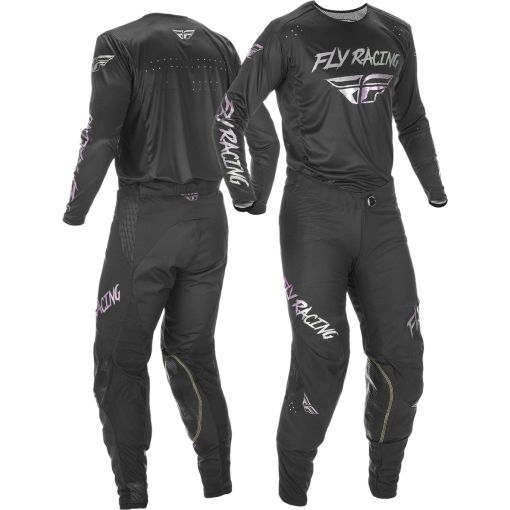 2021 Fly Racing Lite Hydrogen Motocross Gear BLACK FUSION