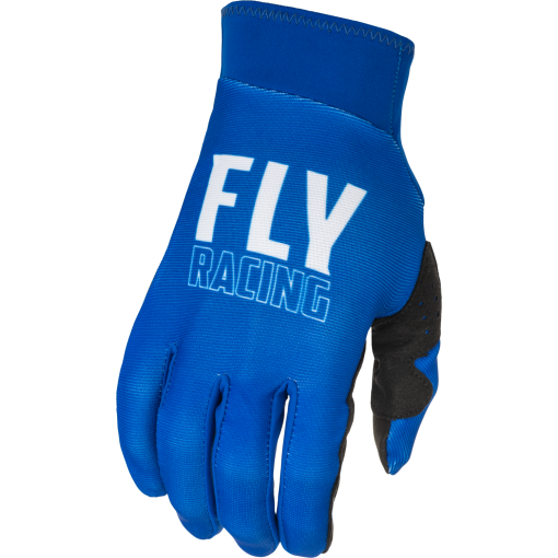 2022 Fly Racing Pro Lite Motocross Gloves Blue White