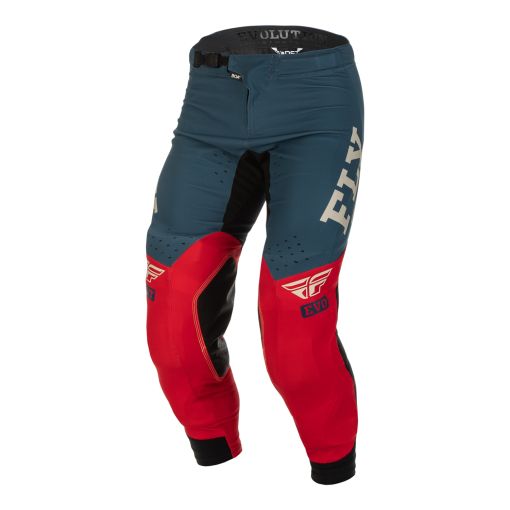 Fly Racing 2022 Evolution Motocross Pants Red Grey