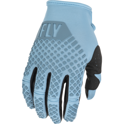 2022 Fly Racing Kinetic Motocross Gloves Light Blue